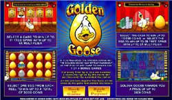 Golden Goose Paytable