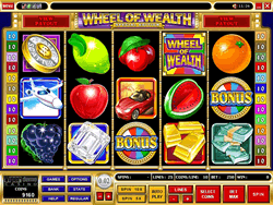 Wheel of Wealth Game Screen