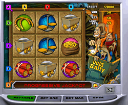 Gold Rally Slot by Playtech