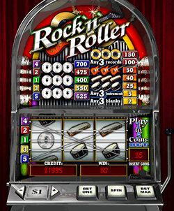 Rock n Roller Slot by Playtech