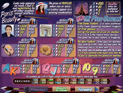 Paris Beauty Payout Screen 1