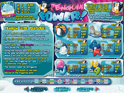 Penguin Power Payout Screen 1